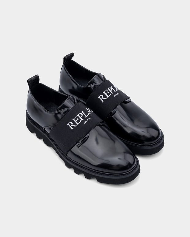 Replay Canver Brush SA Shoe – Black (second view)