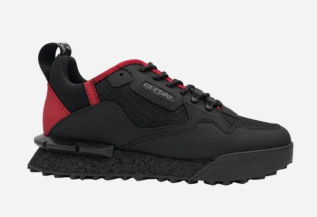 Replay Field Speed Carbon 25 Sneaker – Black