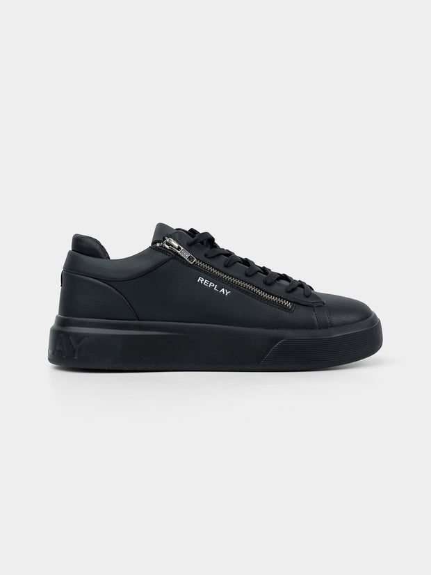 Replay Notting Zip Sneaker – Black