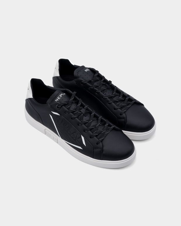 Replay Polys Stamp Sneaker – Black (second view)
