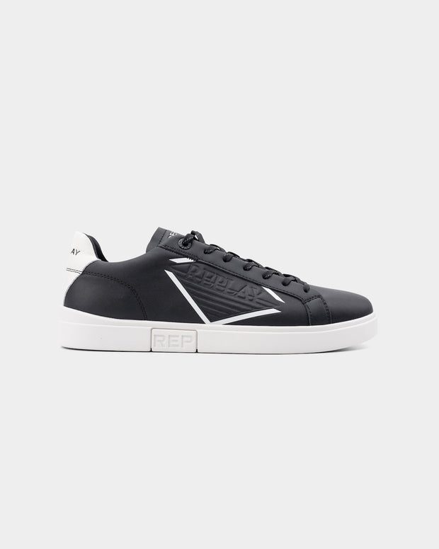 Replay Polys Stamp Sneaker – Black