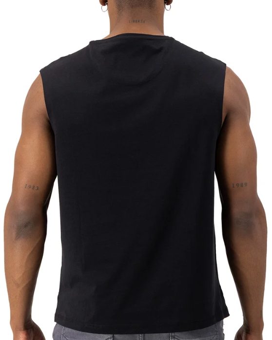 SPCC Enzo Sleeveless T-Shirt – Black (second view)