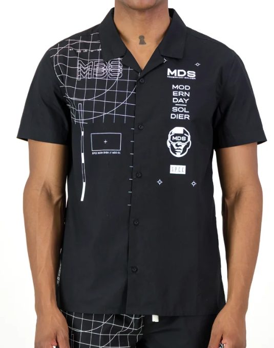 SPCC MDS Aviator Shirt – Black