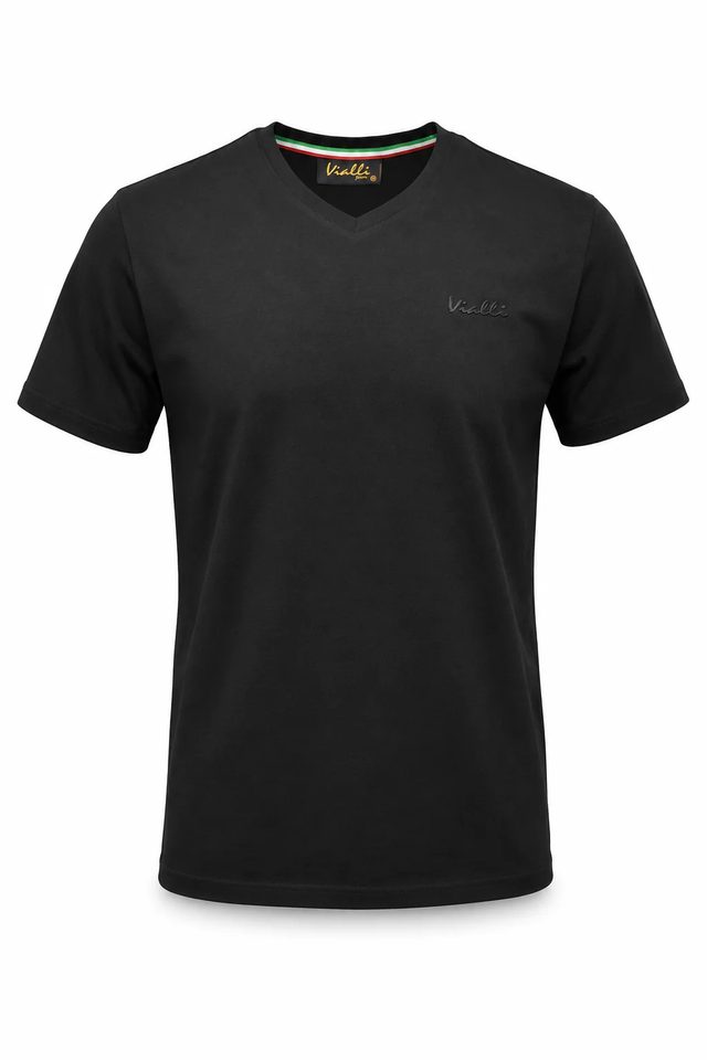 Vialli Bold T-Shirt – Black