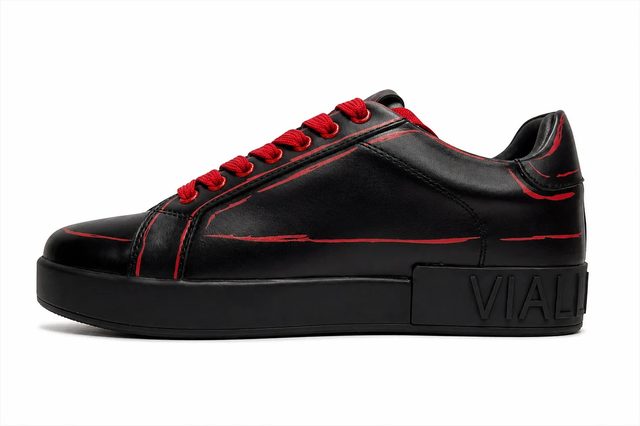 Vialli Rafah Sneaker – Black (second view)